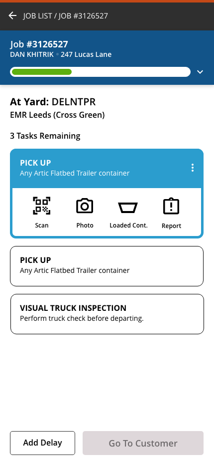 EMR Transport Driver App Samples:  Mobile - Photo 3