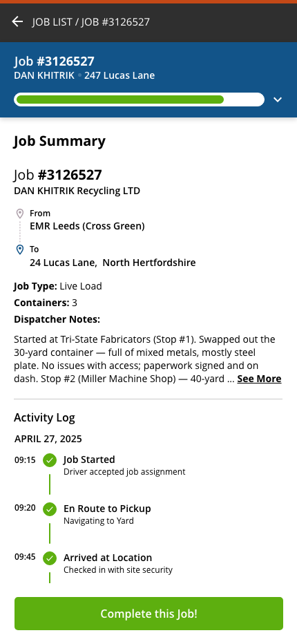 EMR Transport Driver App Samples: Mobile - Photo 4